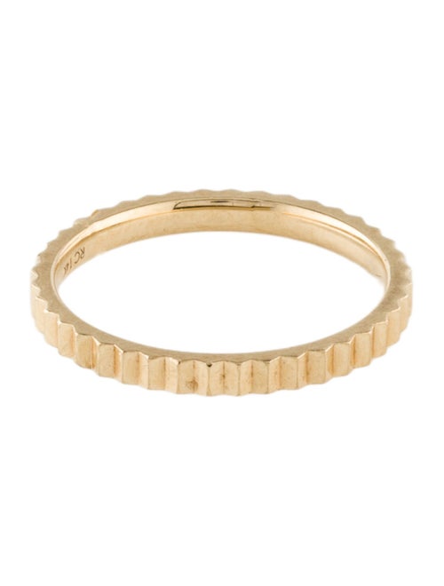Ring Concierge 14K Ribbed Band