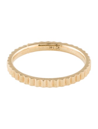 Ring Concierge 14K Ribbed Band