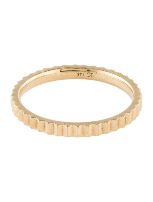 Ring Concierge 14K Ribbed Band