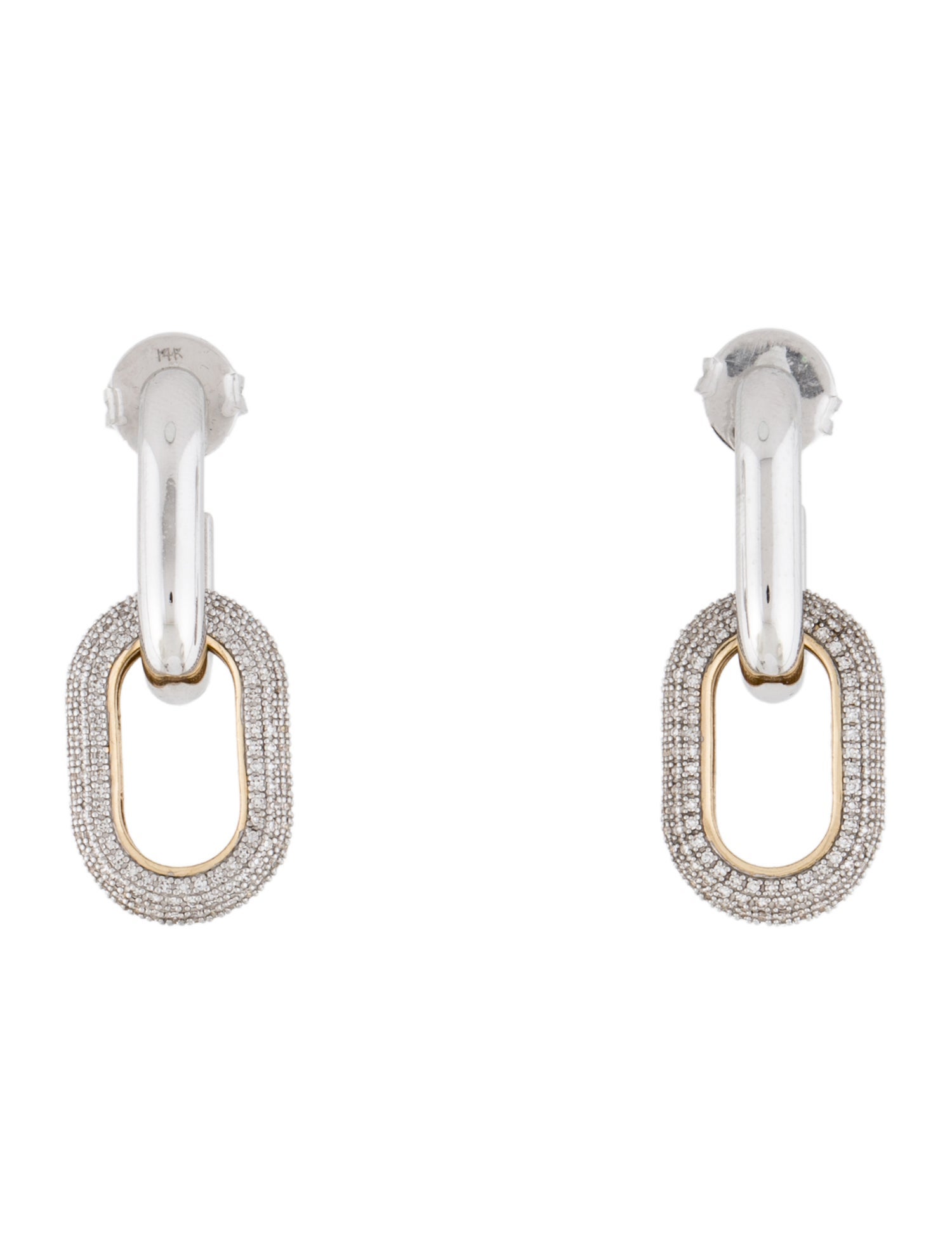 Ring Concierge Diamond Multiway Cloud Link Earrings