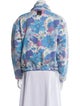Bogner Fire + Ice x LoveShackFancy Floral Print Faux Fur Jacket