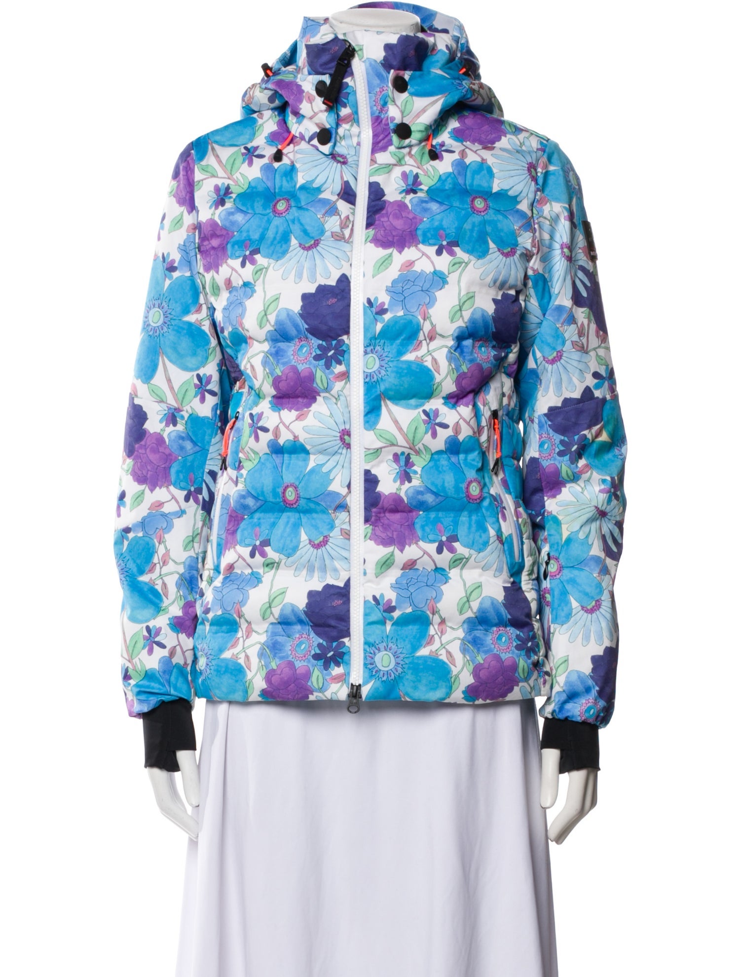 Bogner Fire + Ice x LoveShackFancy Floral Print Jacket
