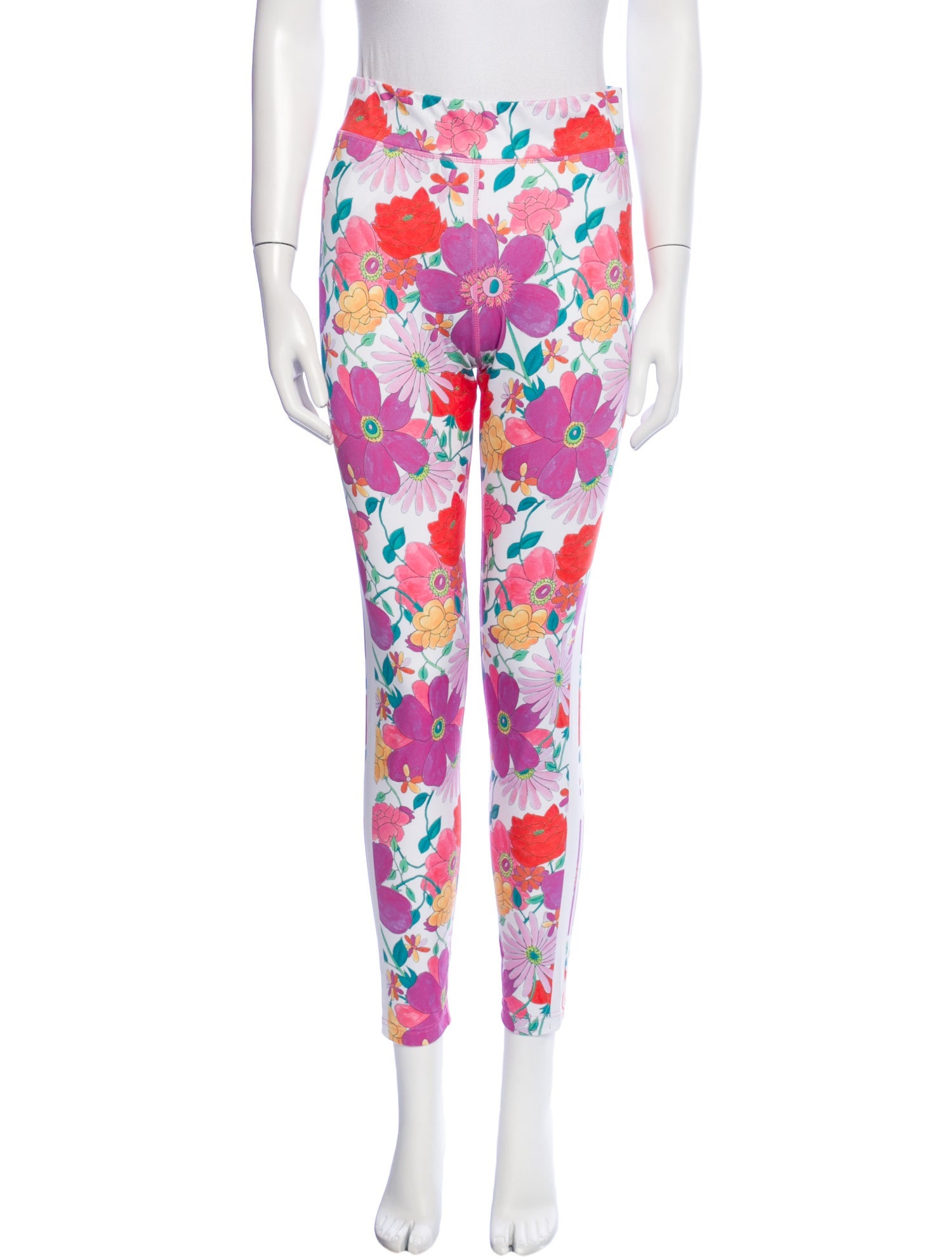 Bogner Fire + Ice x LoveShackFancy Floral Print Skinny Leg Pants