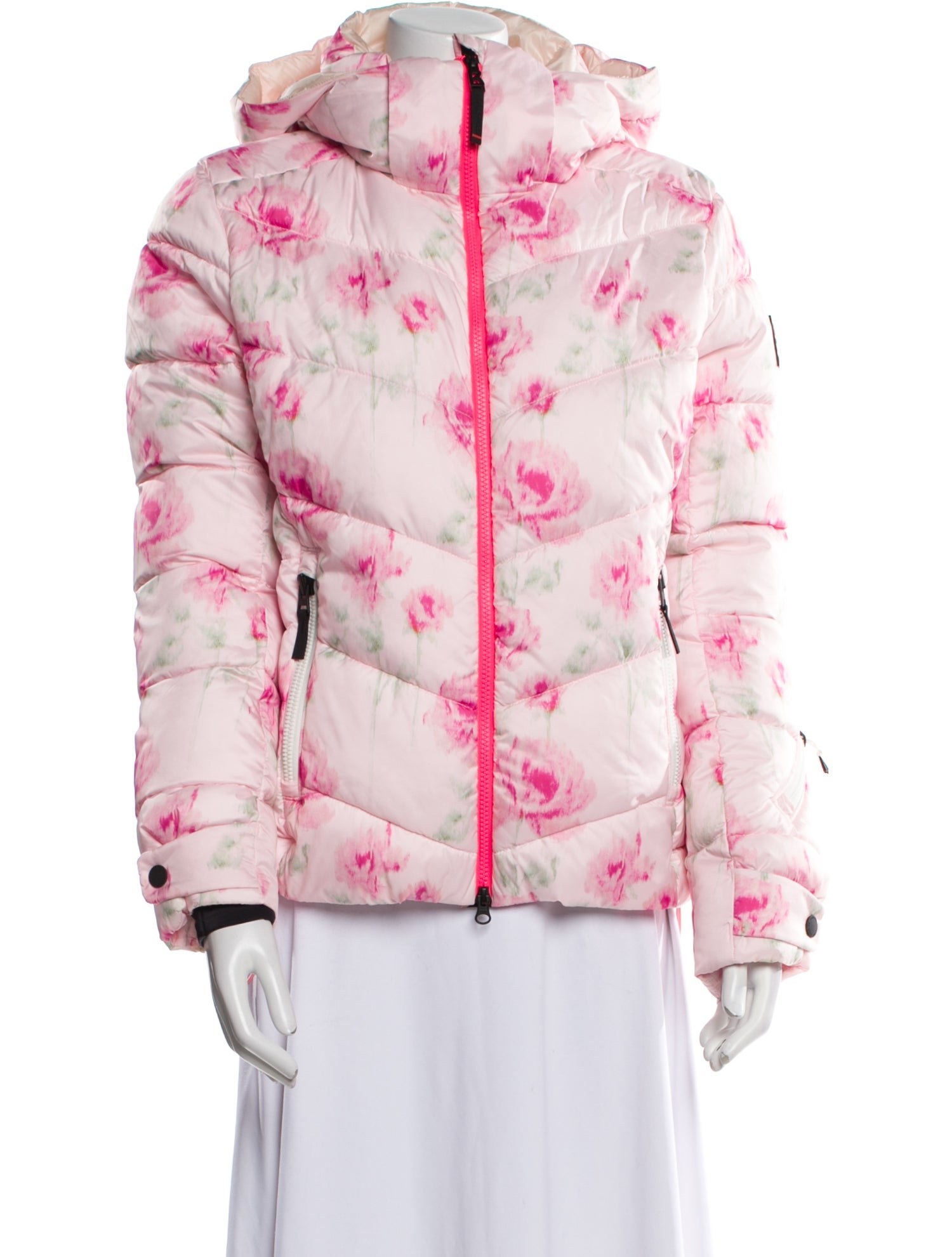 Bogner Fire + Ice x LoveShackFancy Floral Print Coat