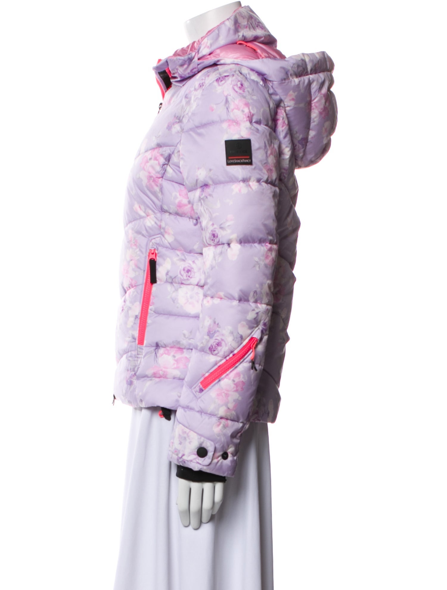 Bogner Fire + Ice x LoveShackFancy Printed Faux Fur Jacket w/ Tags