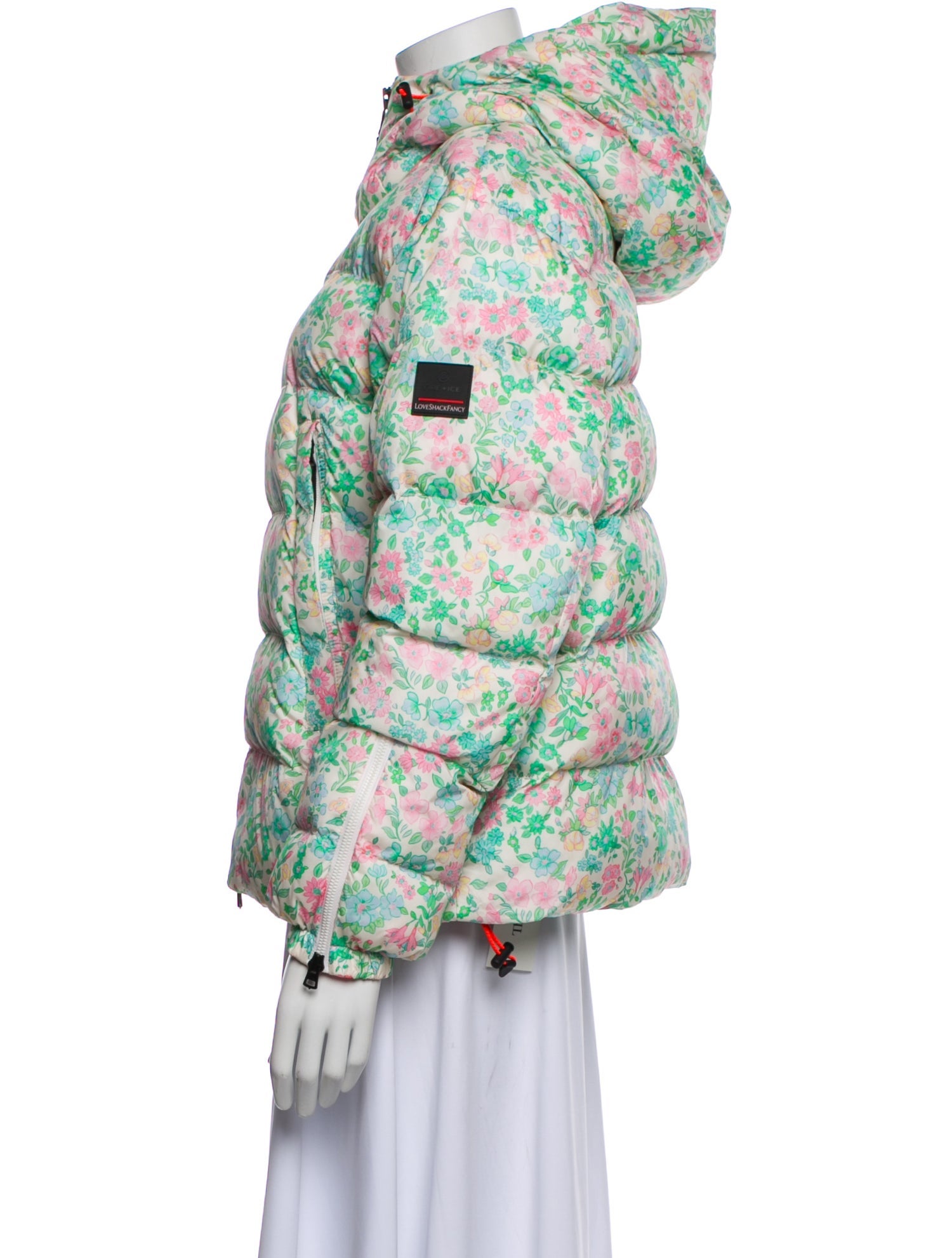 Bogner Fire + Ice x LoveShackFancy Down Printed Jacket w/ Tags