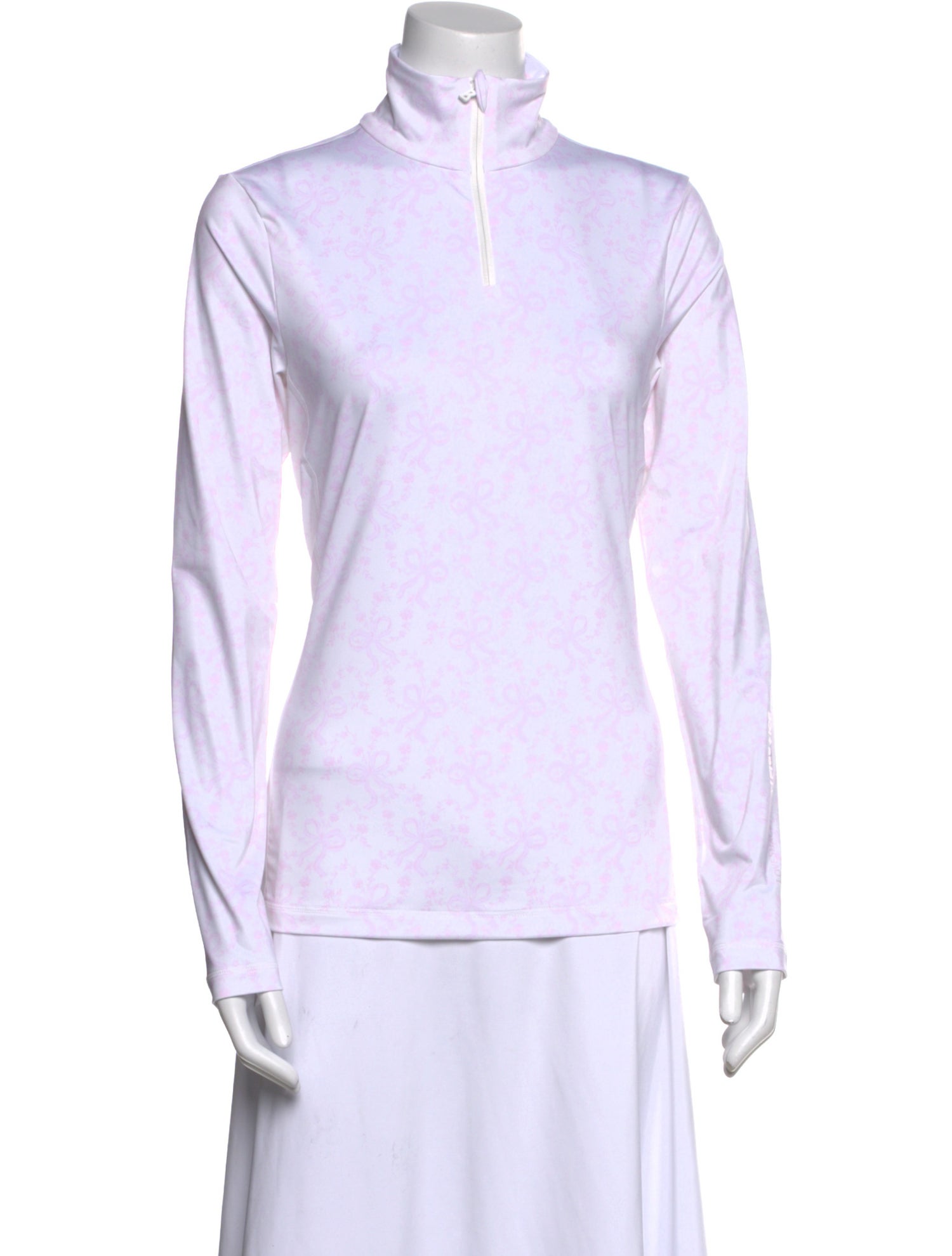 Bogner Fire + Ice x LoveShackFancy Mock Neck Long Sleeve Sweatshirt w/ Tags