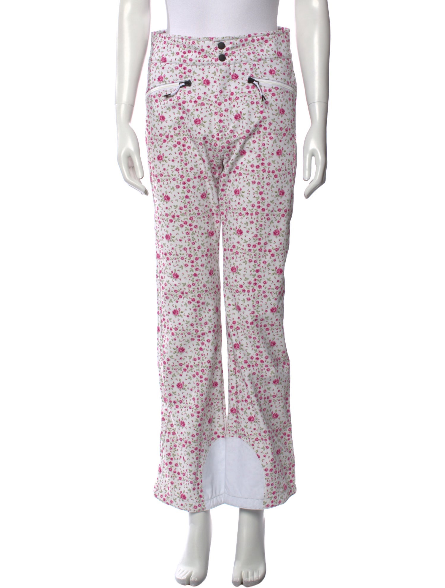 Bogner Fire + Ice x LoveShackFancy Floral Print Wide Leg Pants