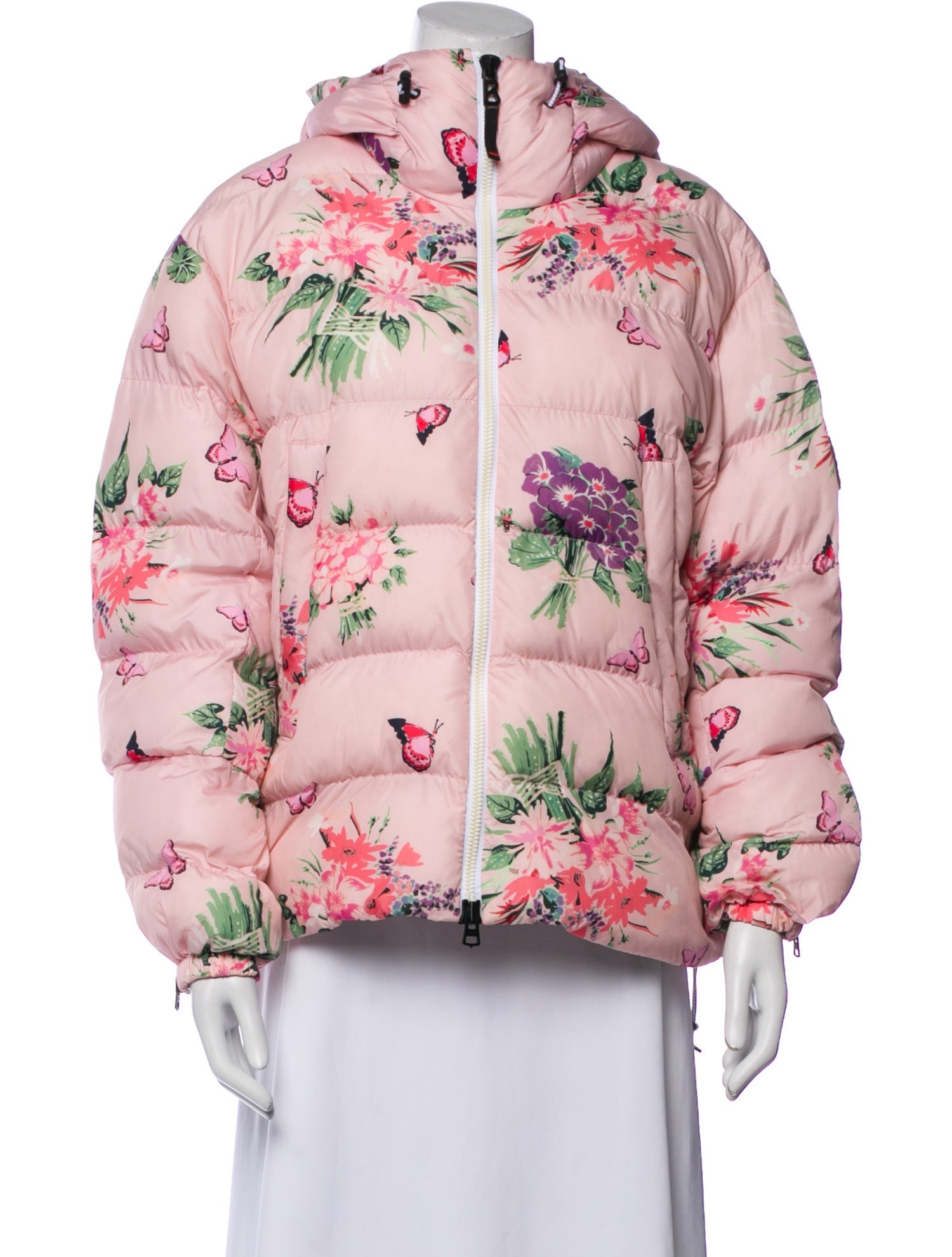 Bogner Fire + Ice x LoveShackFancy Floral Print Bomber Jacket