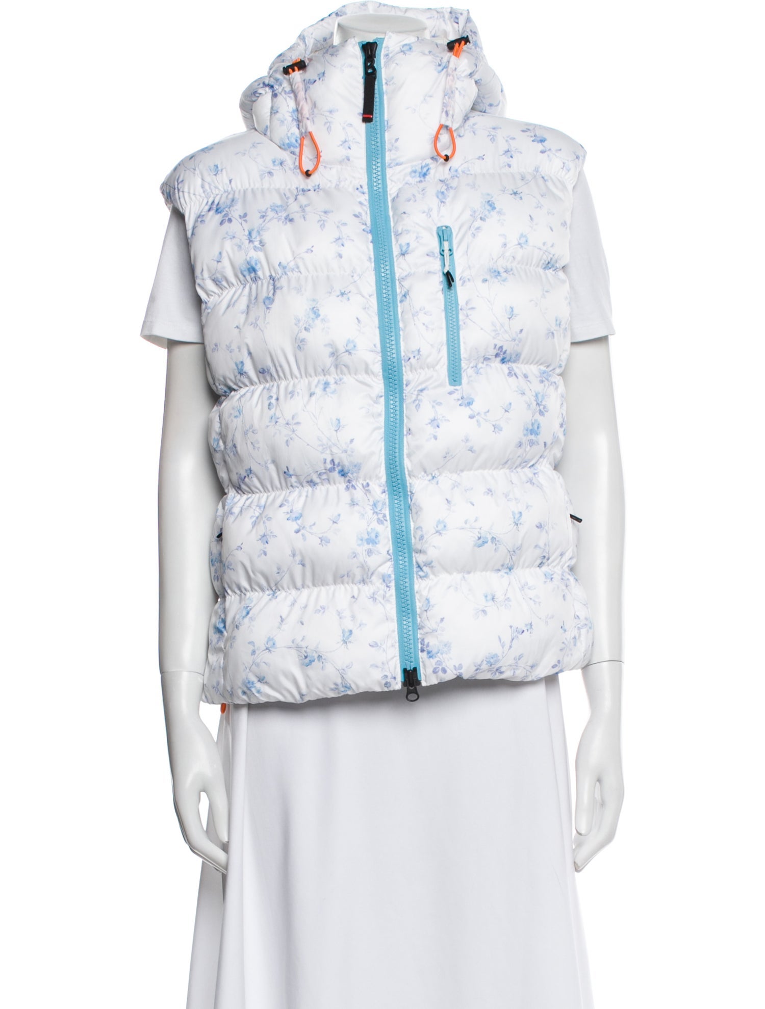 Bogner Fire + Ice x LoveShackFancy Floral Print Vest w/ Tags