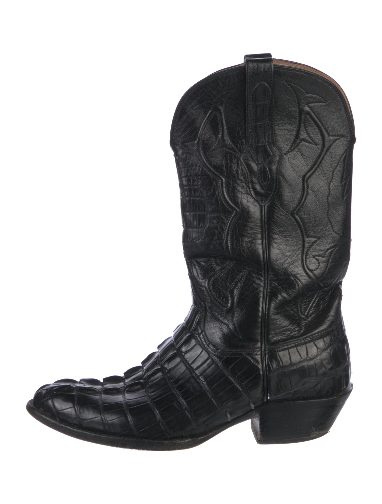 Black Jack Boots Leather Western Boots