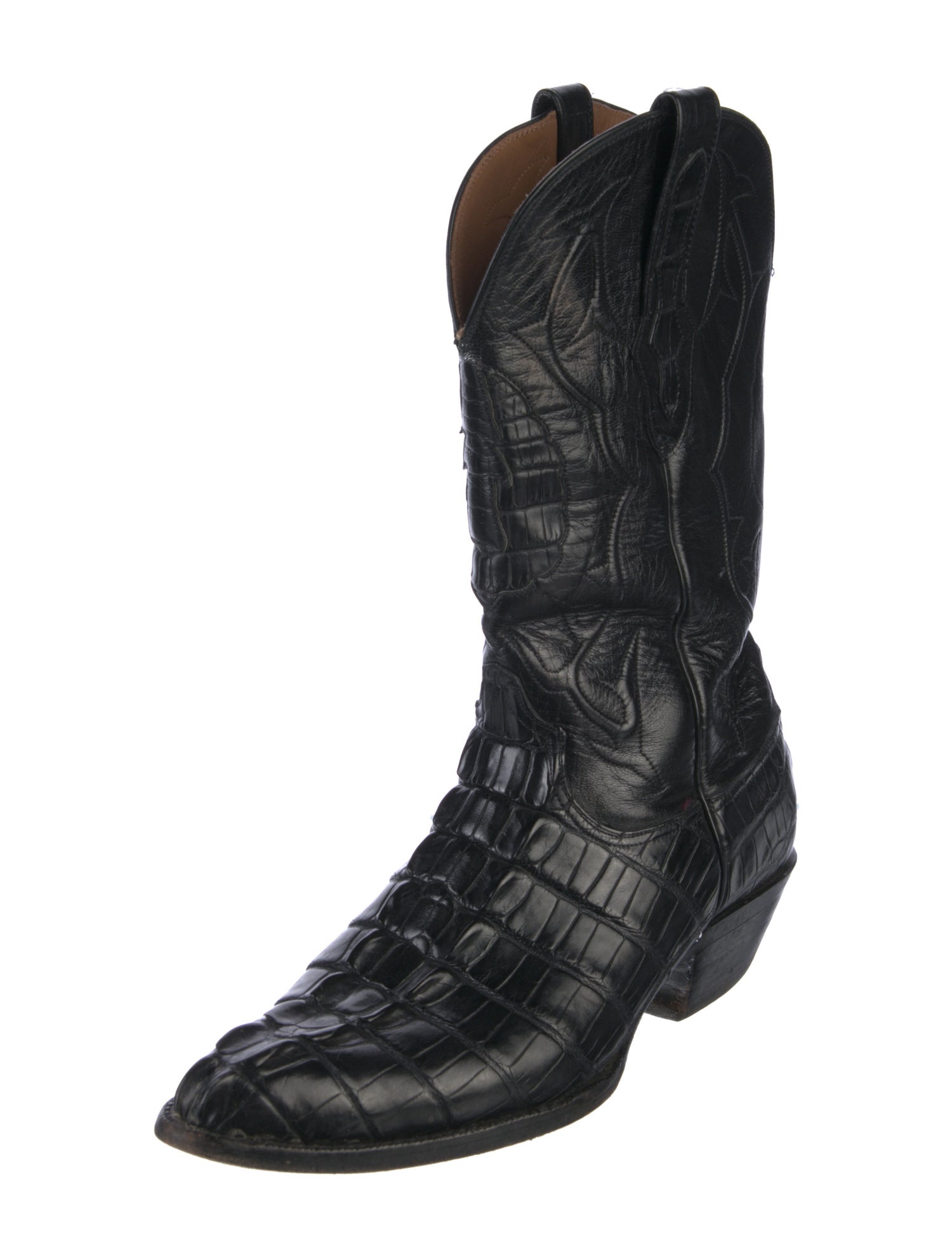 Black Jack Boots Leather Western Boots