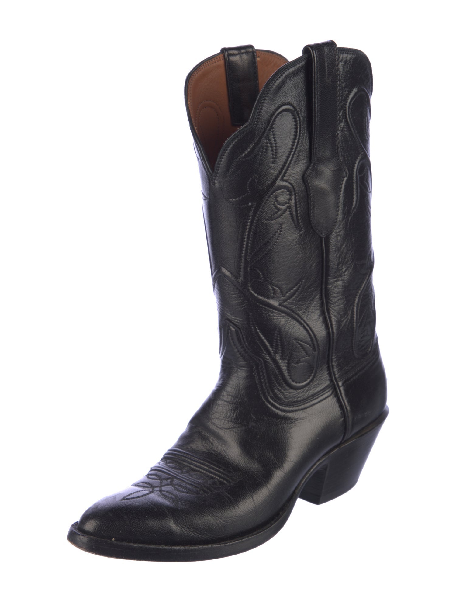 Black Jack Boots Leather Western Boots