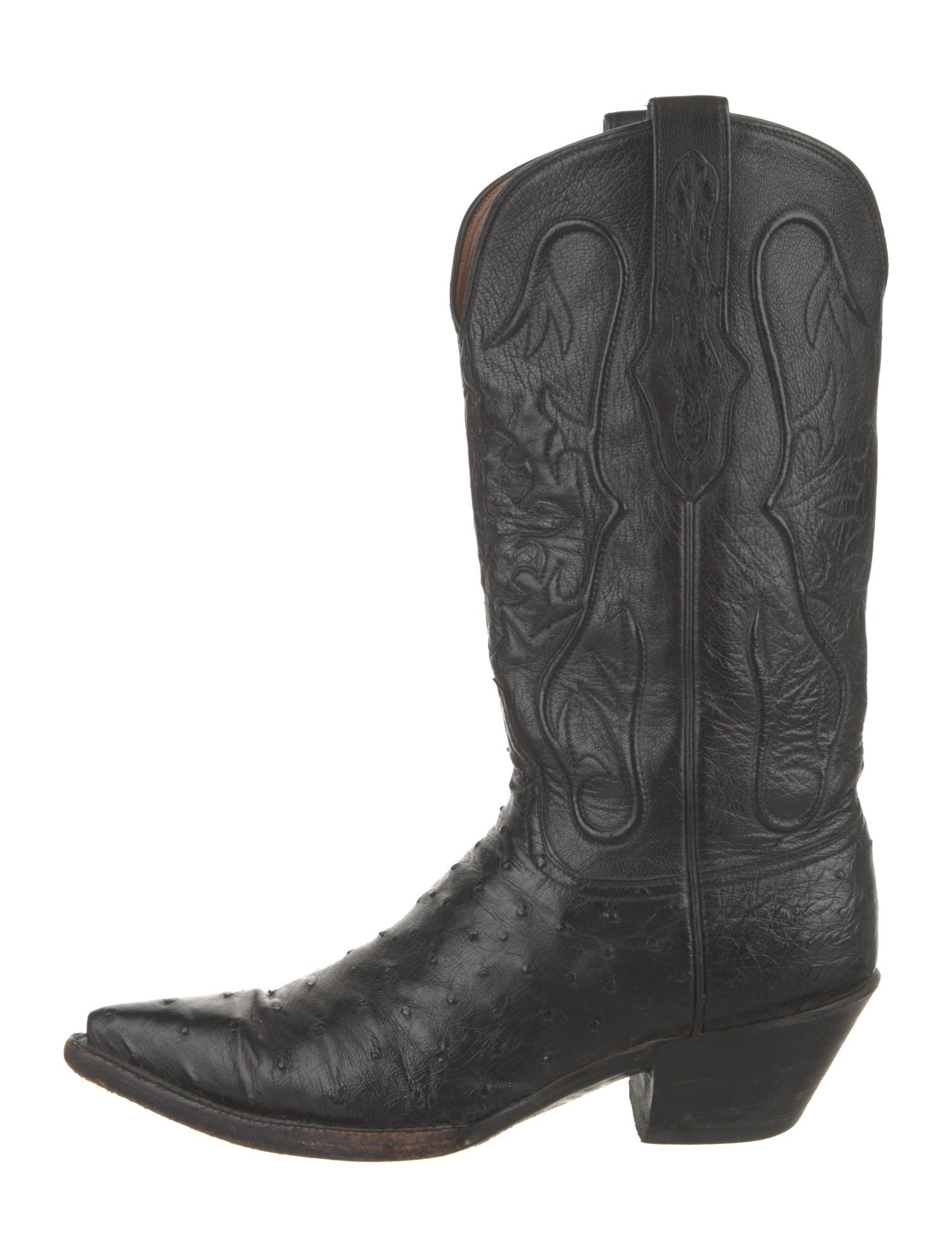 Black Jack Boots Leather Western Boots