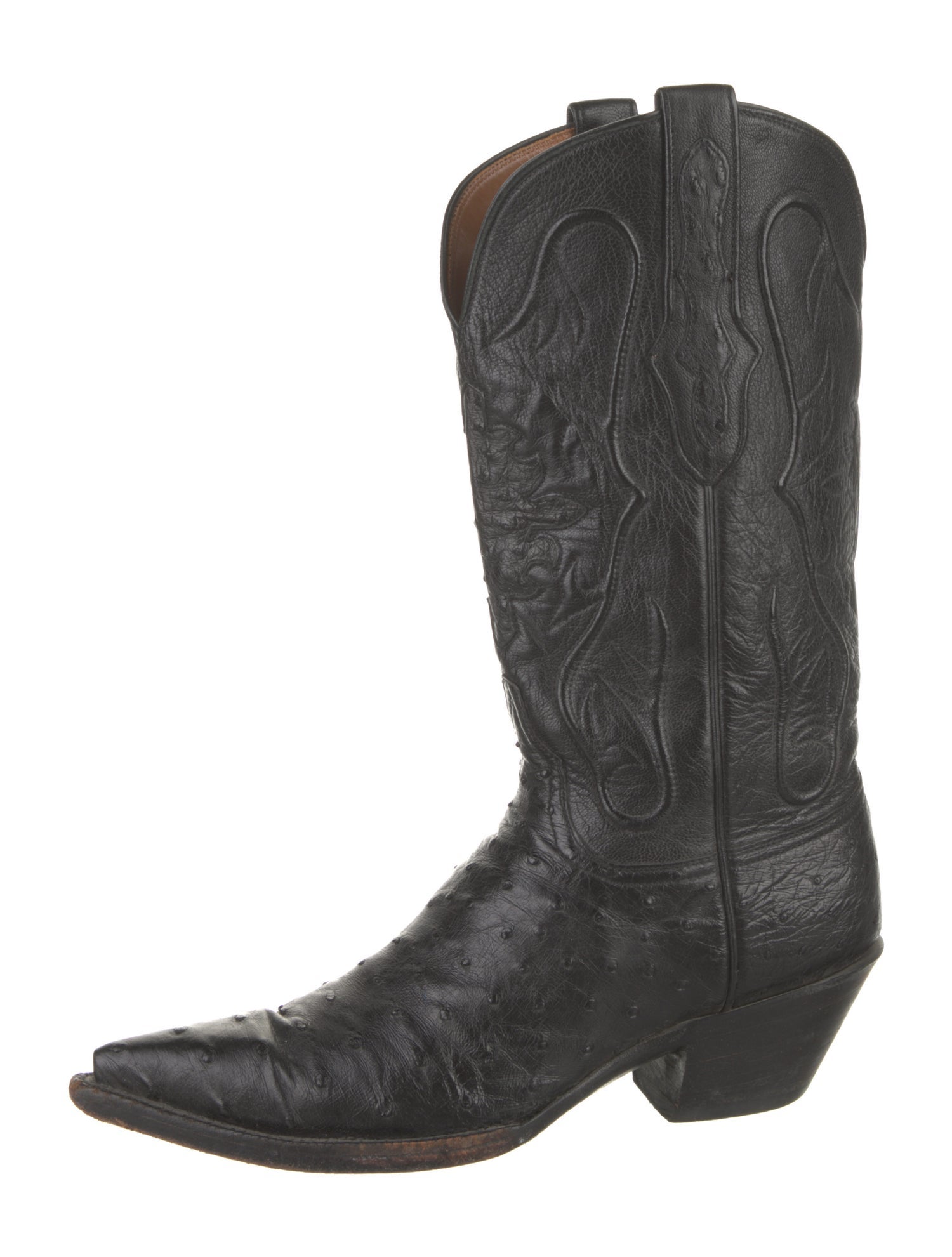 Black Jack Boots Leather Western Boots