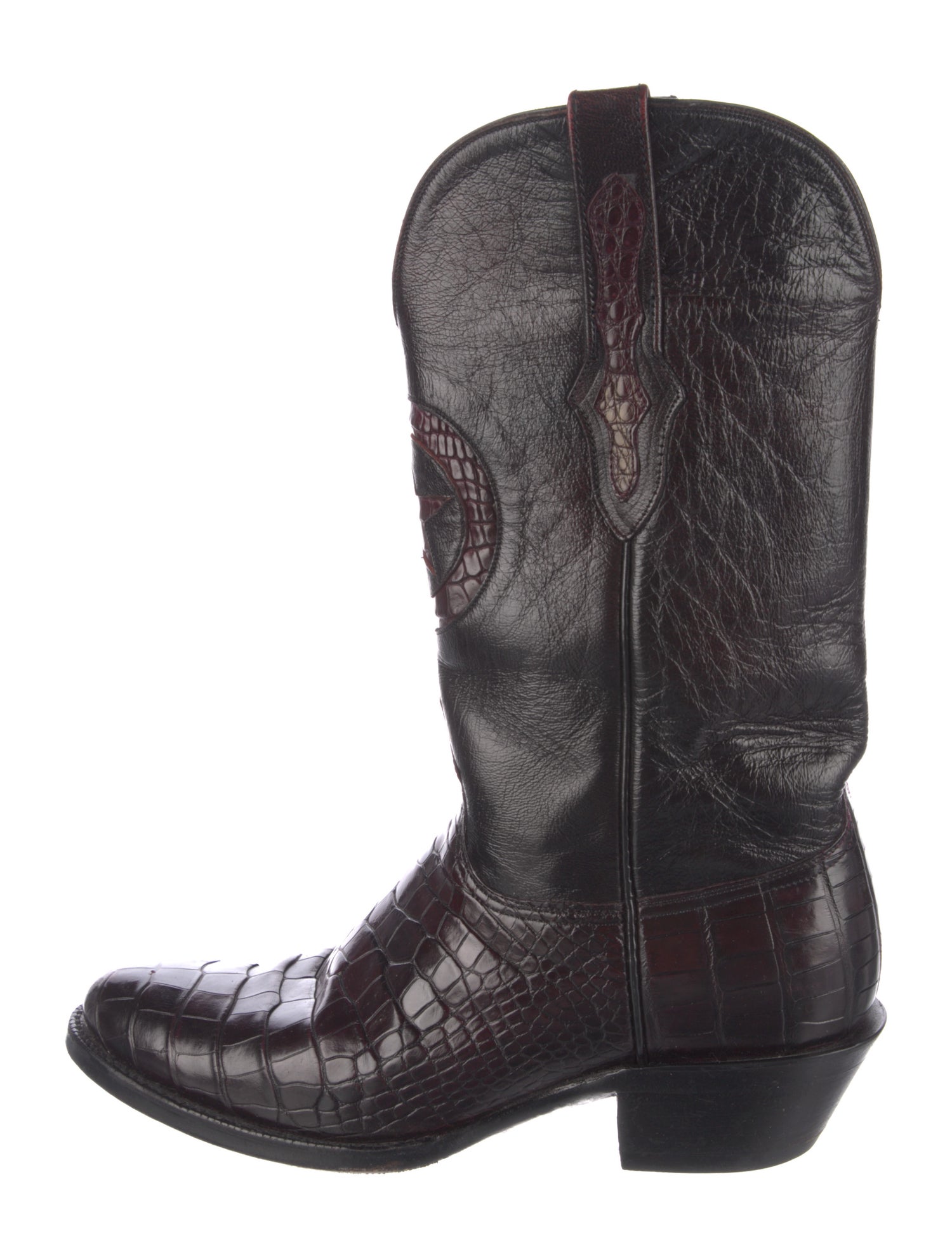 Black Jack Boots Leather Western Boots