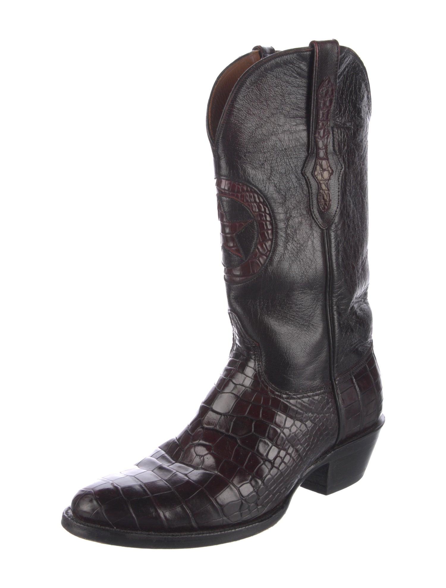 Black Jack Boots Leather Western Boots