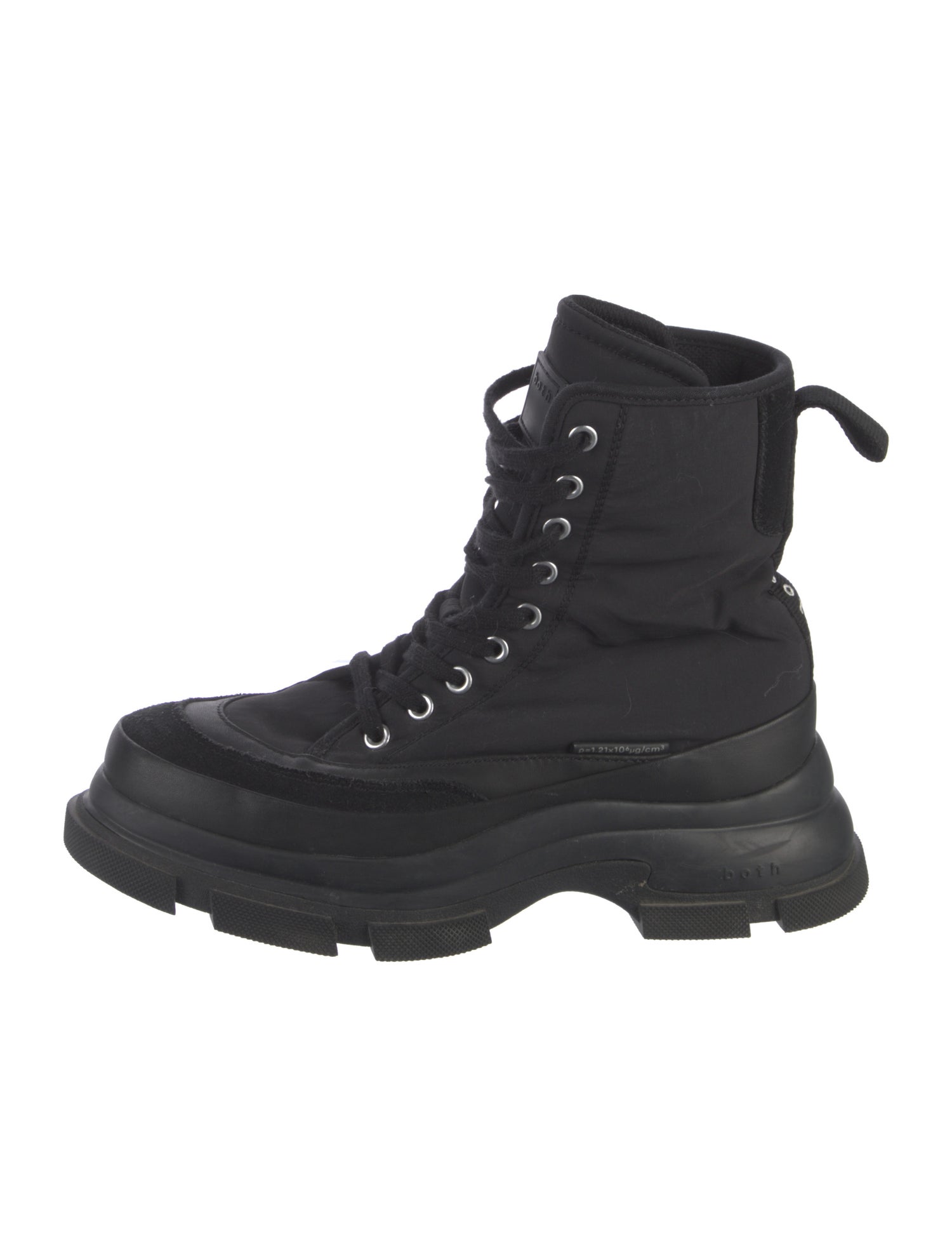 Both Leather Combat Boots