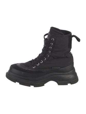 Both Leather Combat Boots