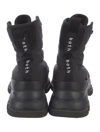 Both Leather Combat Boots