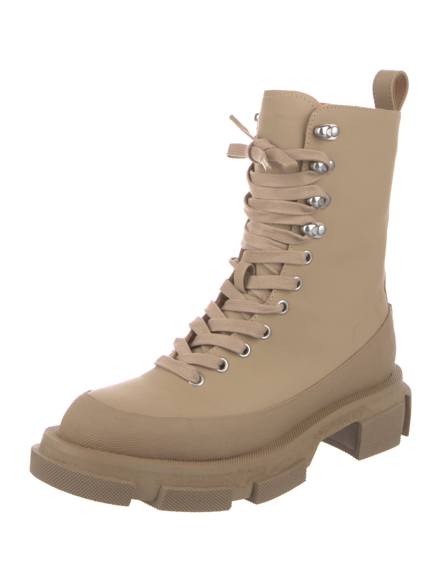 Both Leather Combat Boots