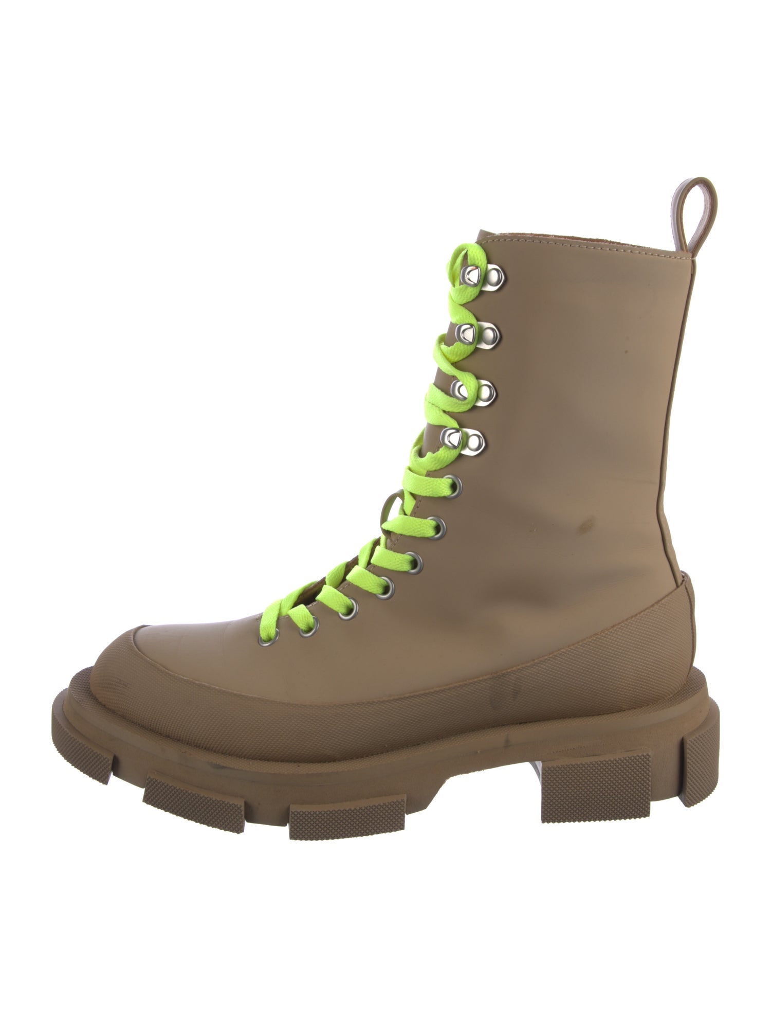 Both Leather Combat Boots