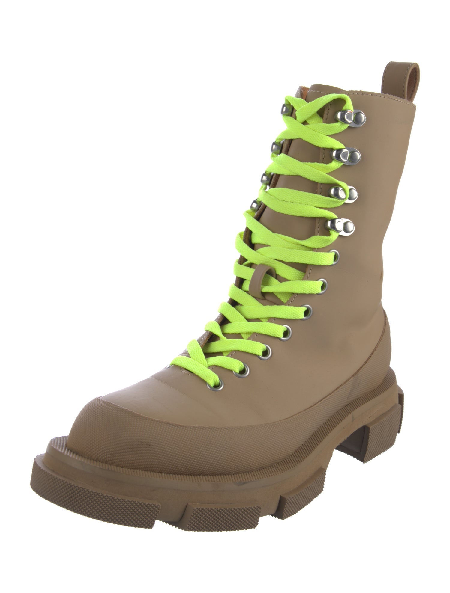 Both Leather Combat Boots