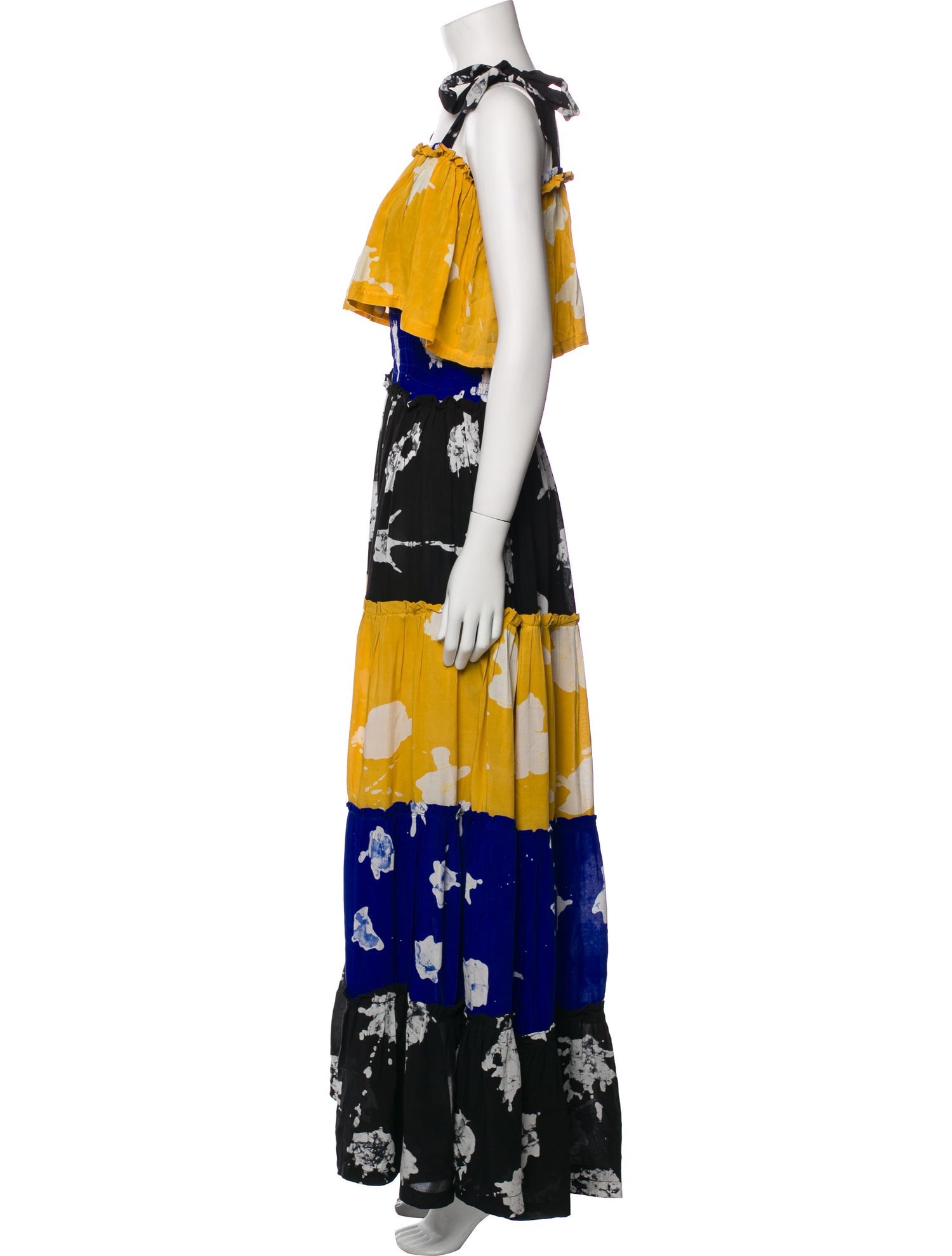 Busayo Floral Print Long Dress