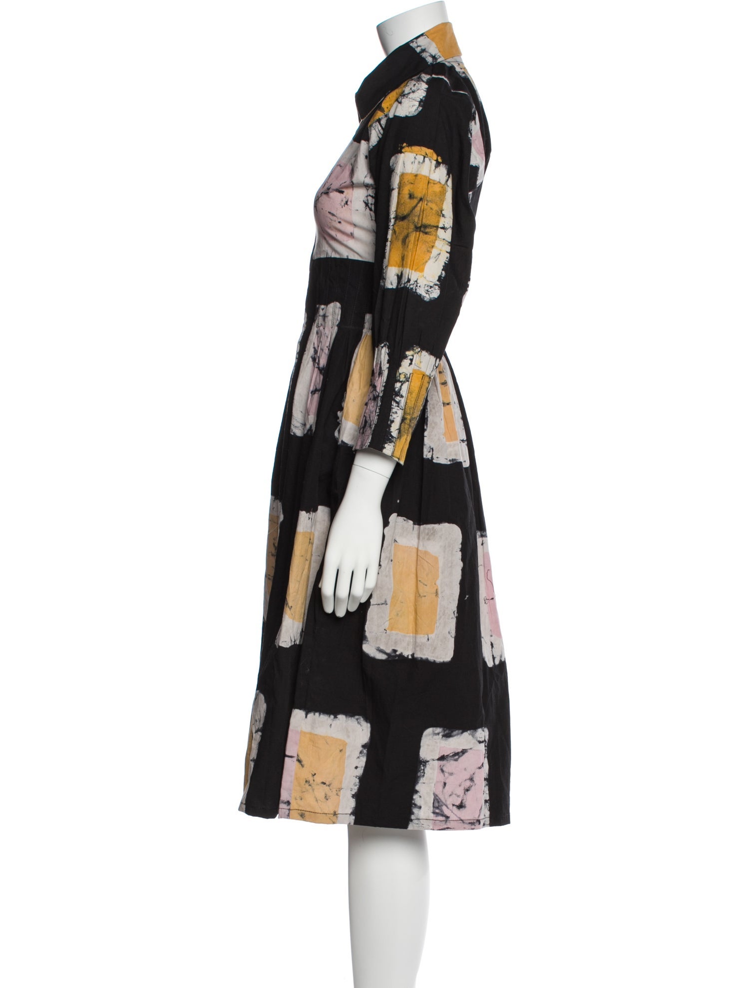 Busayo Printed Midi Length Dress