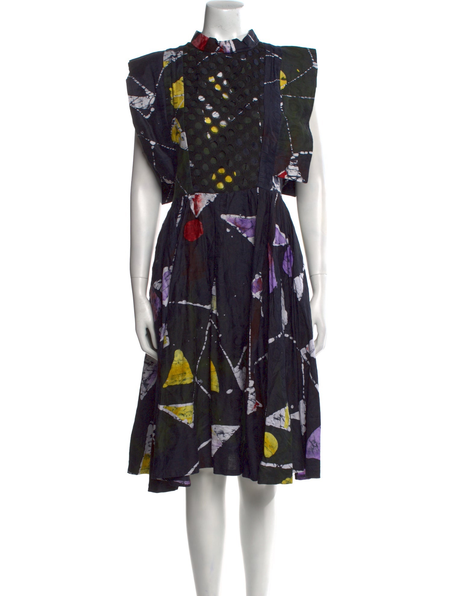 Busayo Printed Midi Length Dress