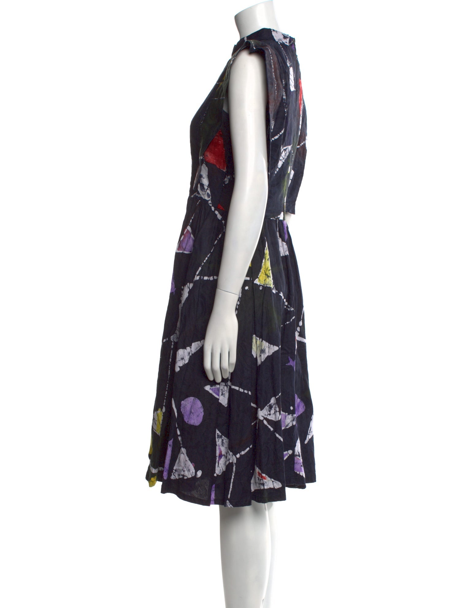 Busayo Printed Midi Length Dress