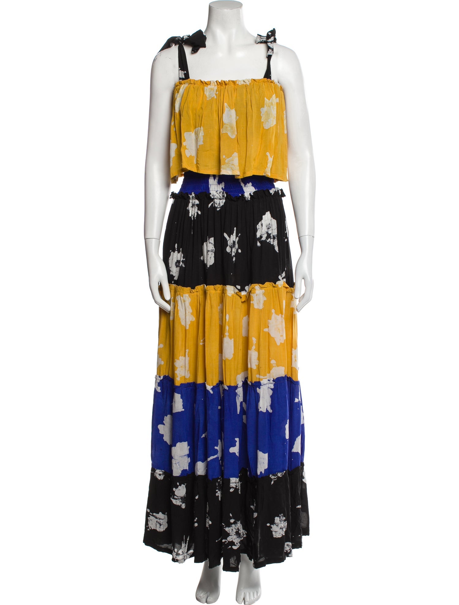 Busayo Floral Print Long Dress