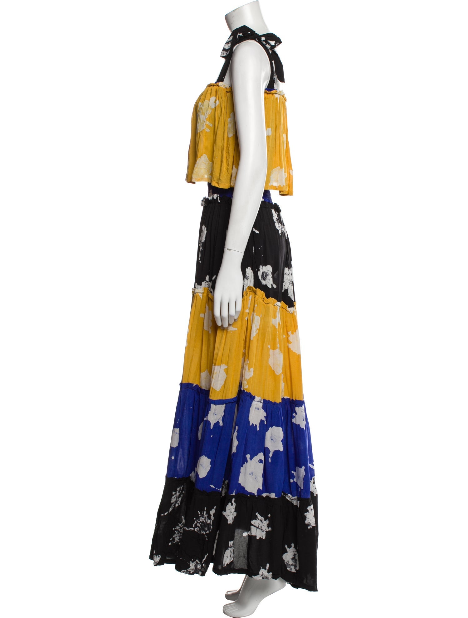 Busayo Floral Print Long Dress