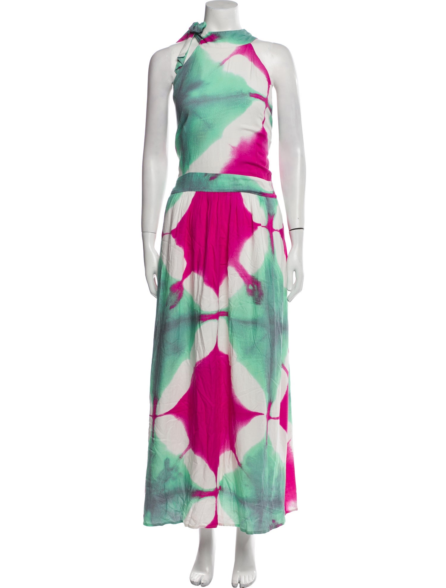 Busayo Alligator Long Dress