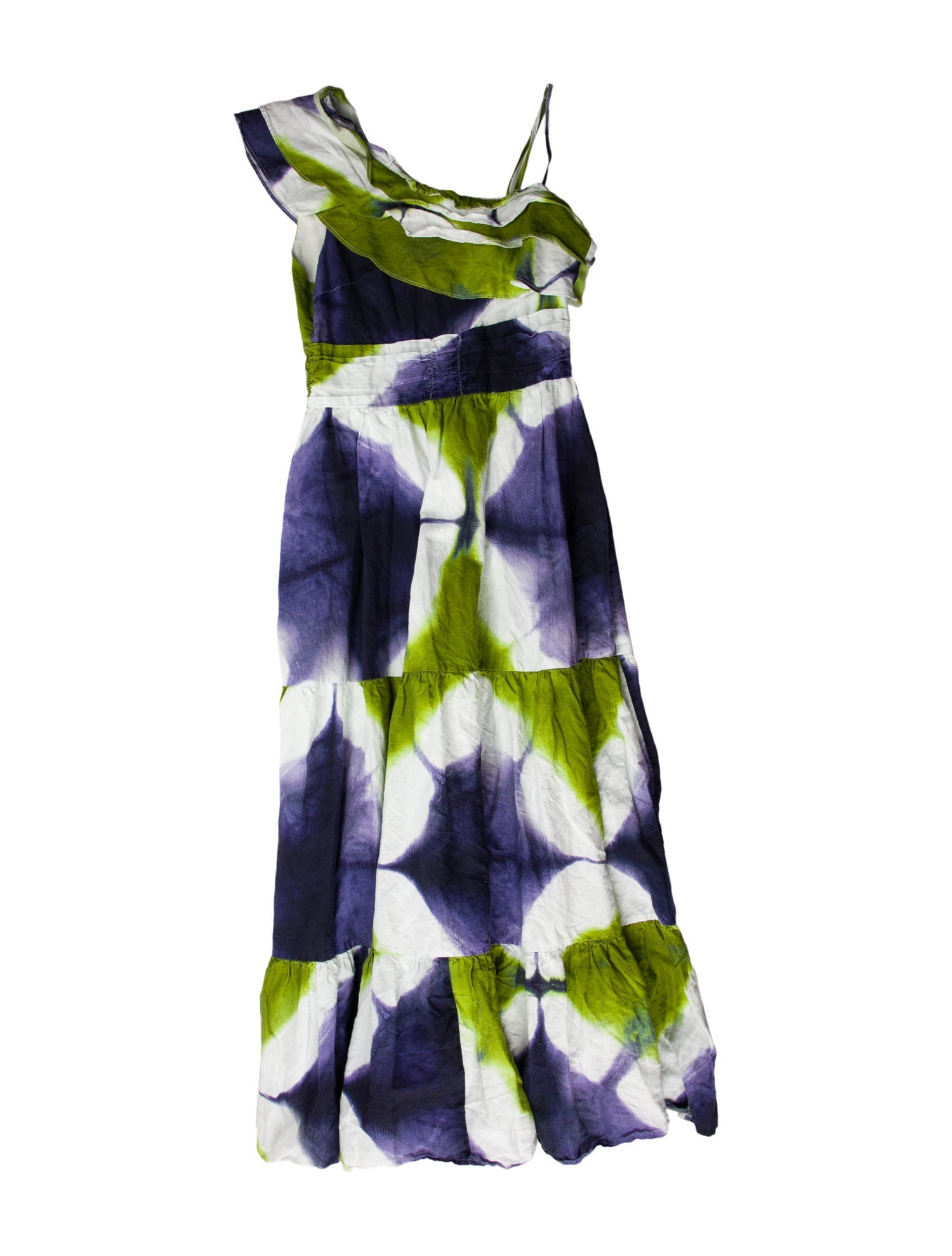 Busayo Tie-Dye Print Long Dress