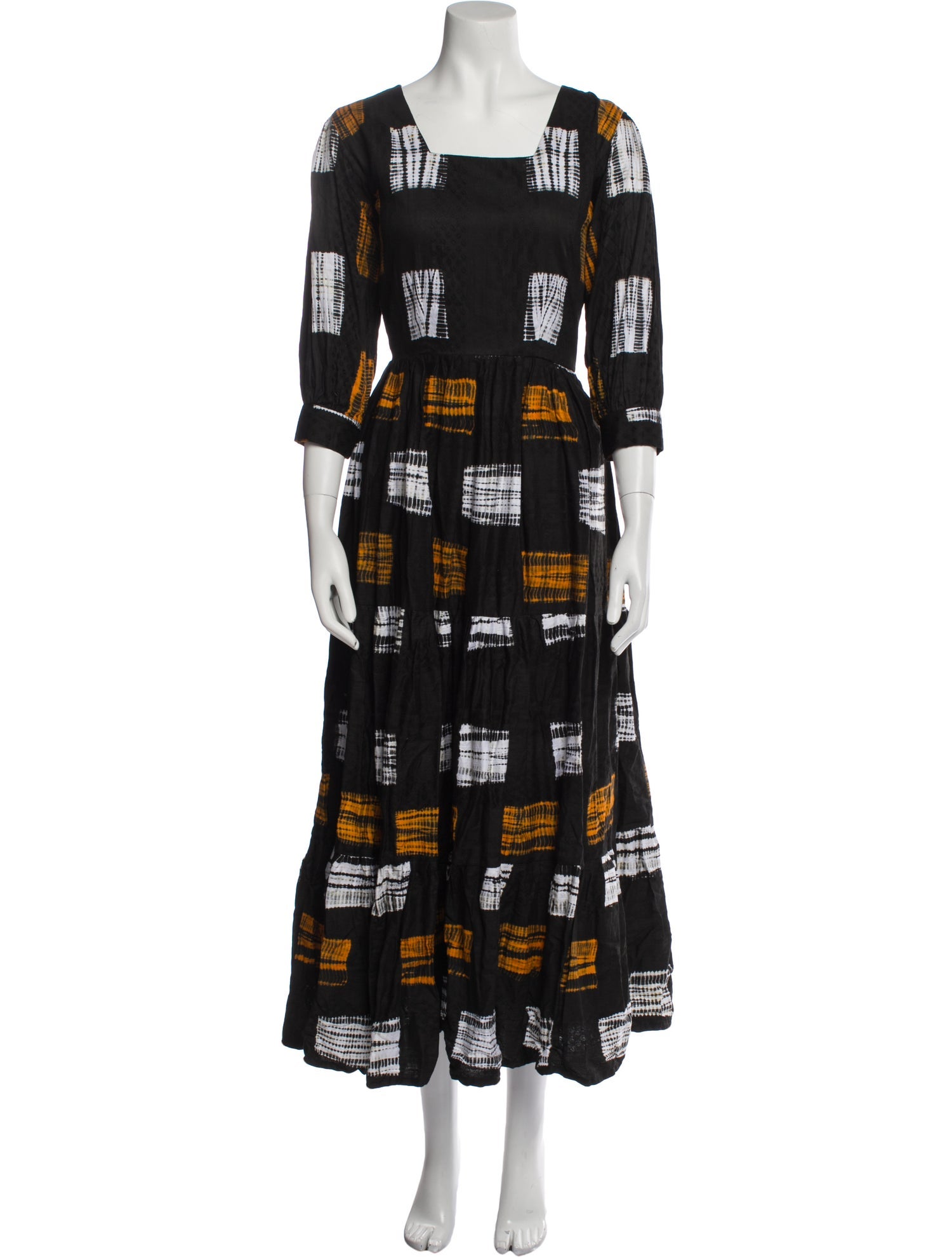 Busayo Printed Long Dress