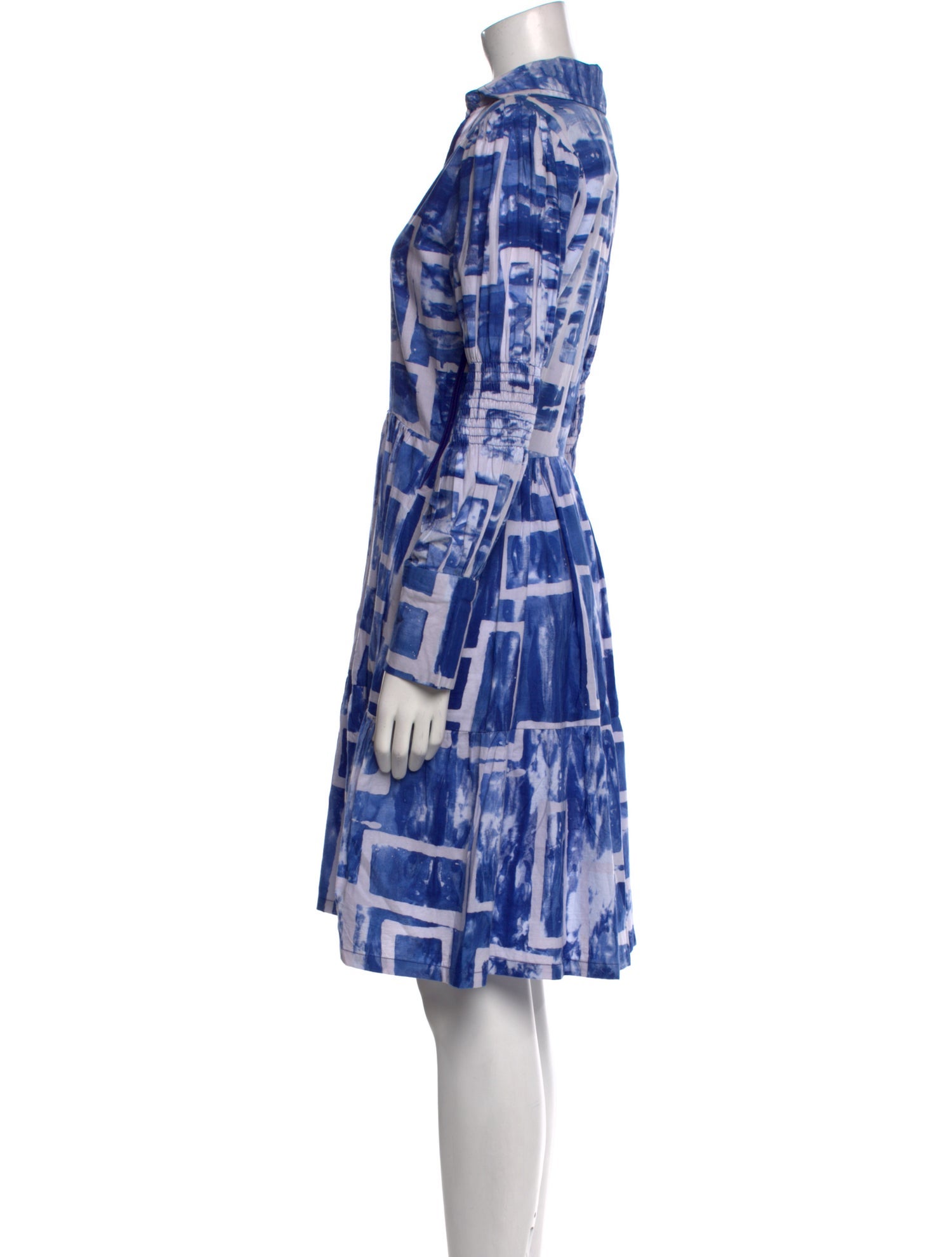 Busayo Printed Knee-Length Dress