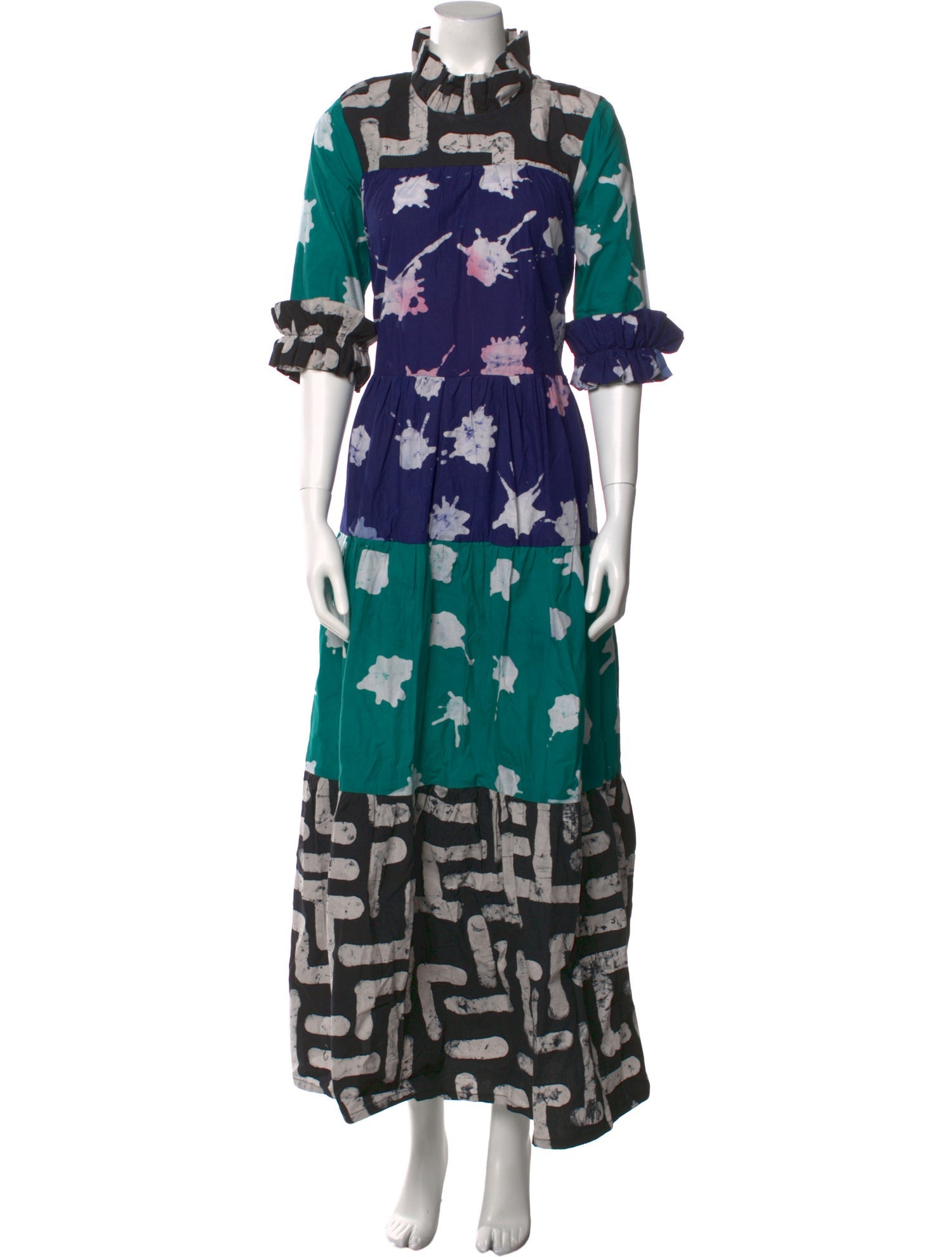 Busayo Floral Print Long Dress