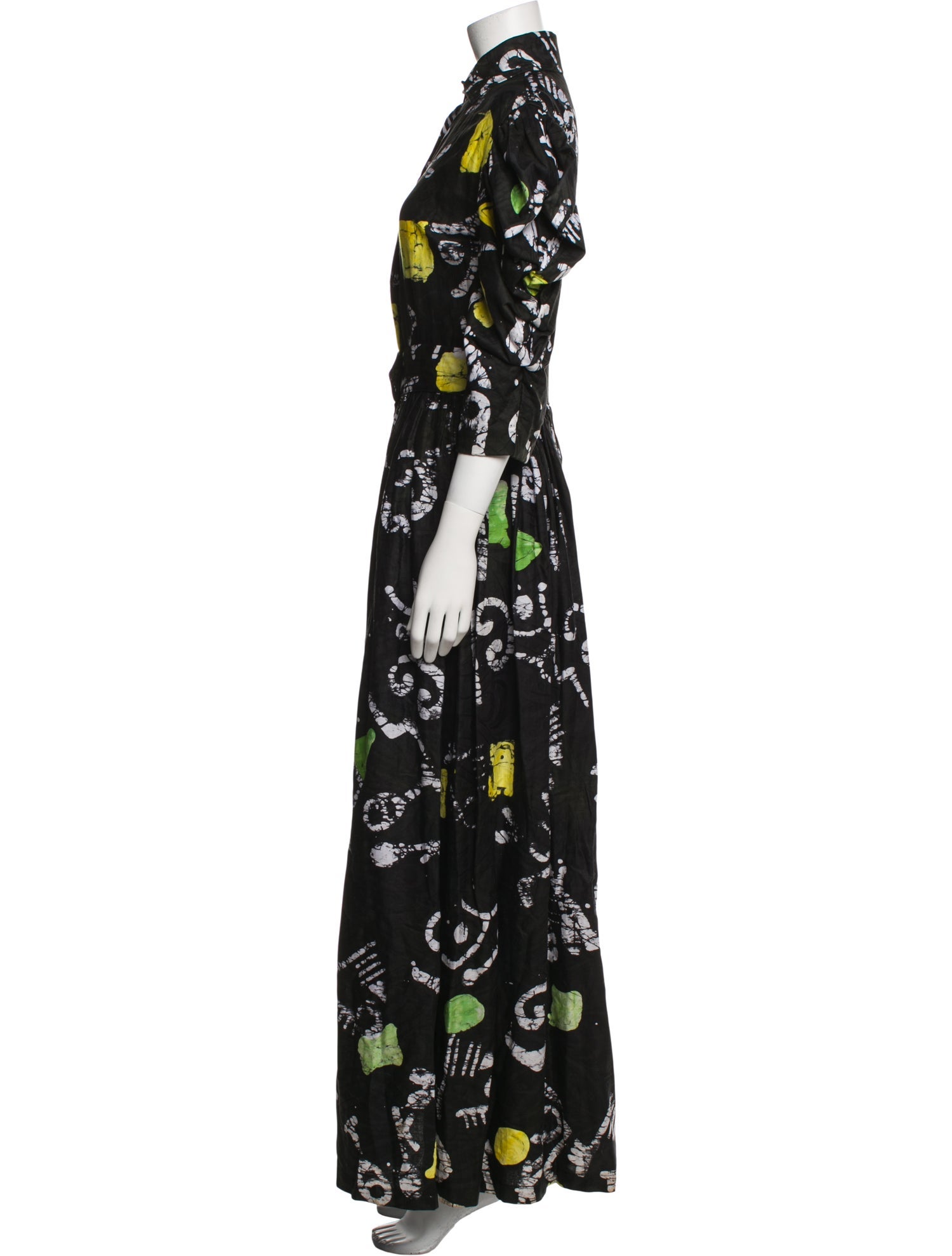 Busayo Floral Print Long Dress