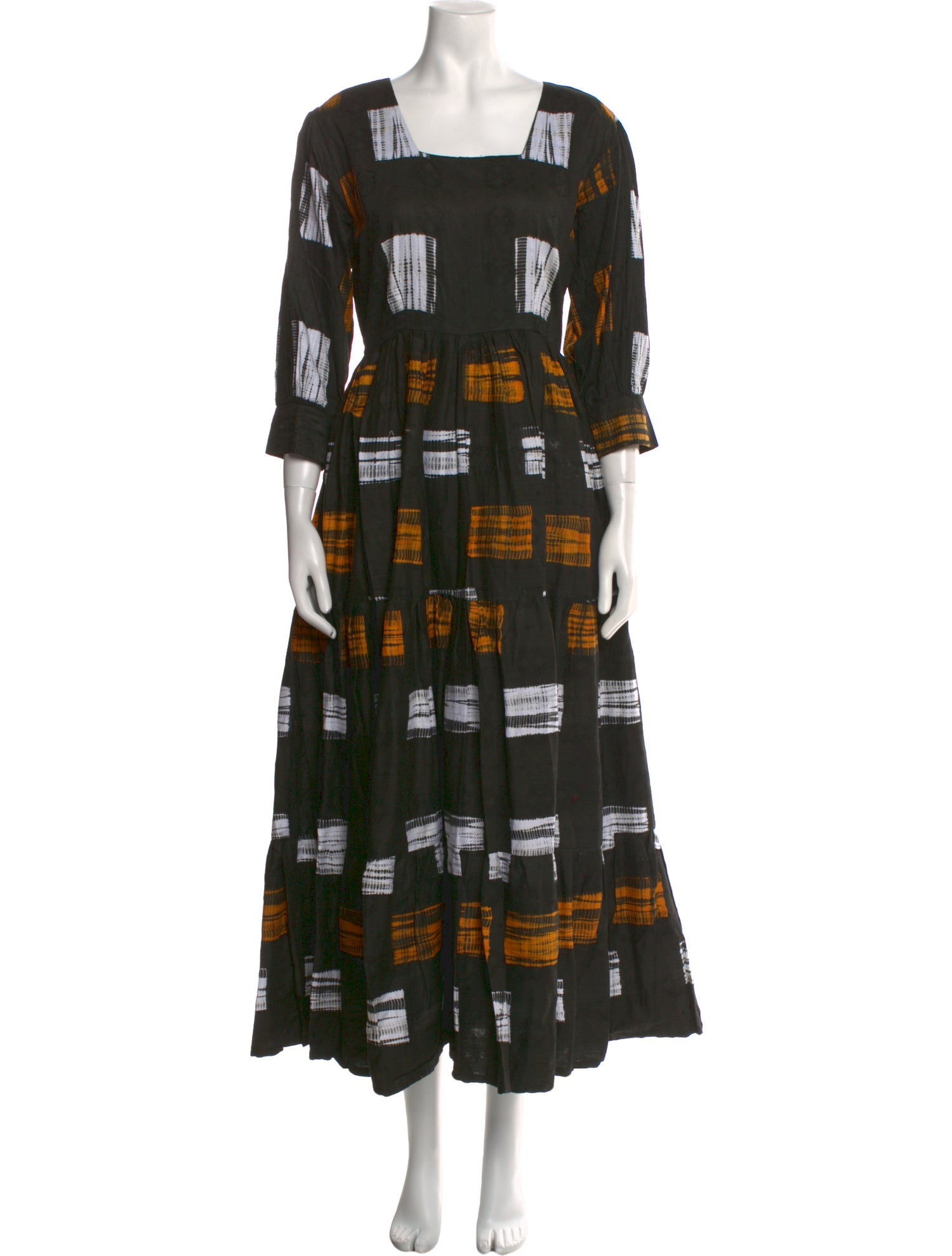 Busayo Printed Long Dress