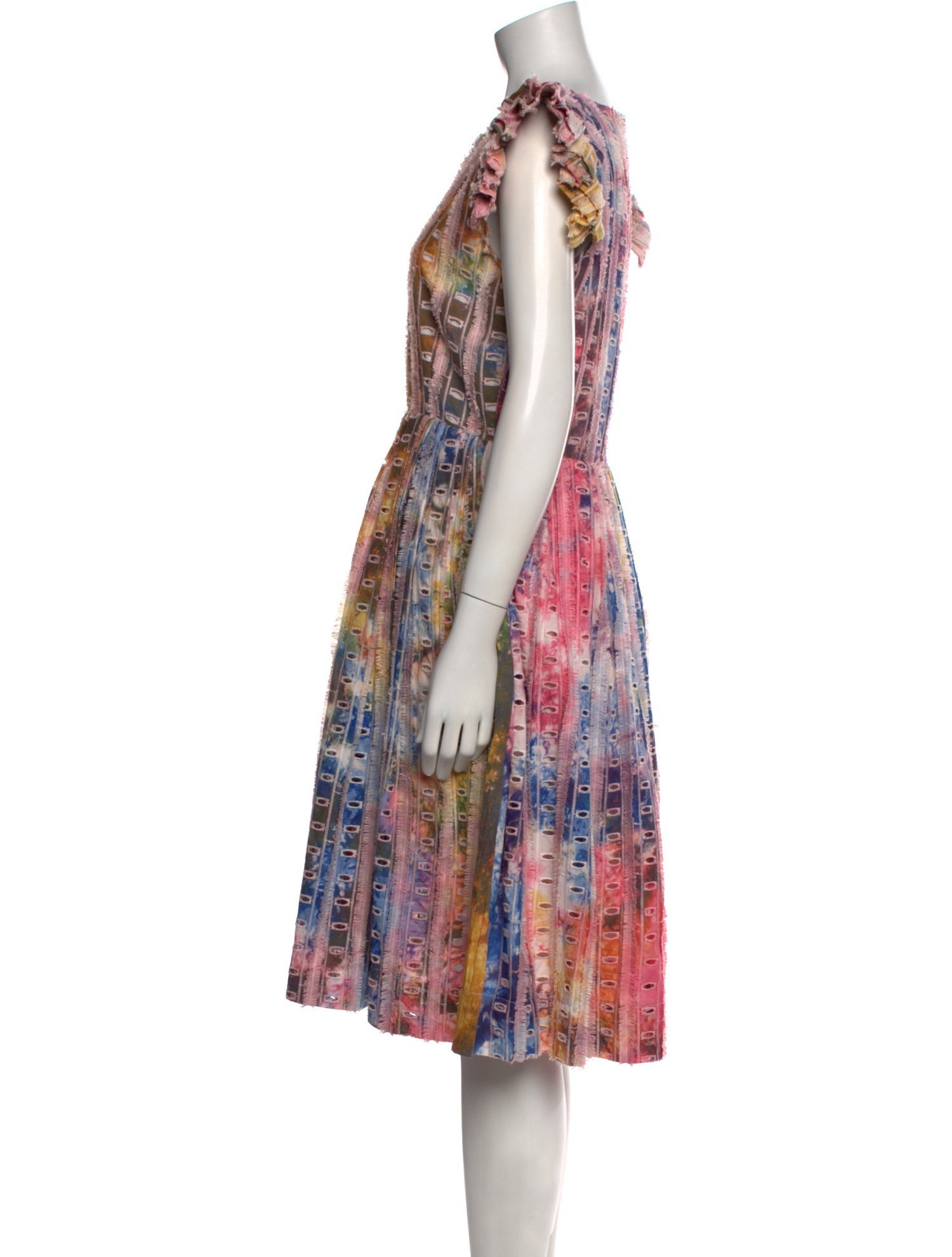 Busayo Printed Midi Length Dress