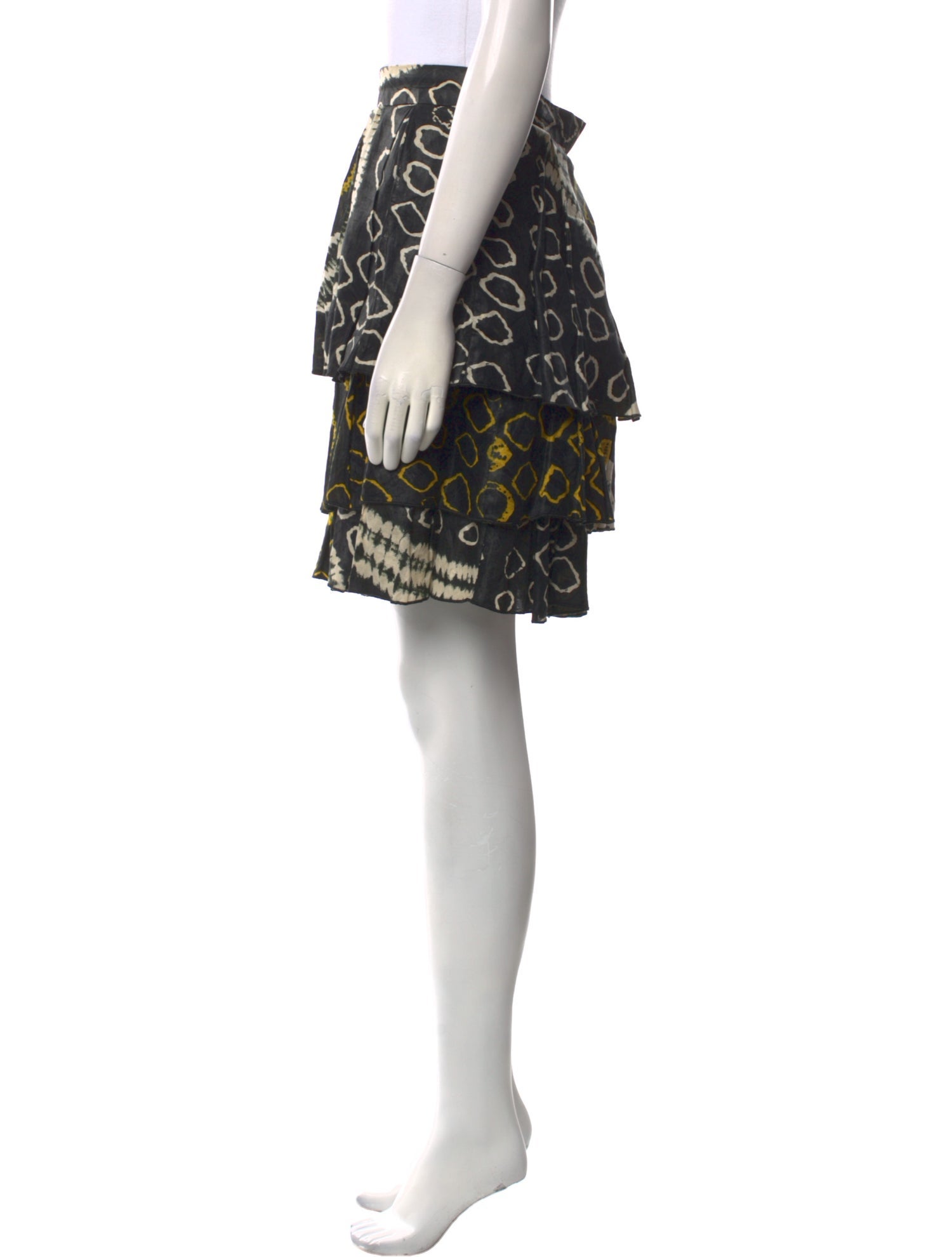 Busayo Printed Knee-Length Skirt