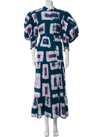 Busayo Printed Long Dress
