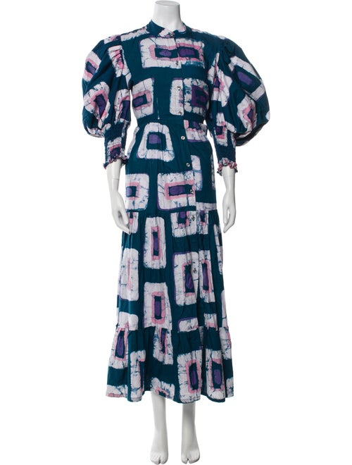 Busayo Printed Long Dress