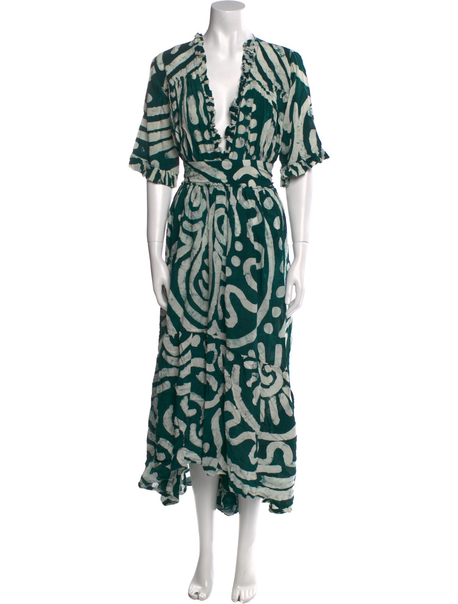 Busayo Printed Long Dress