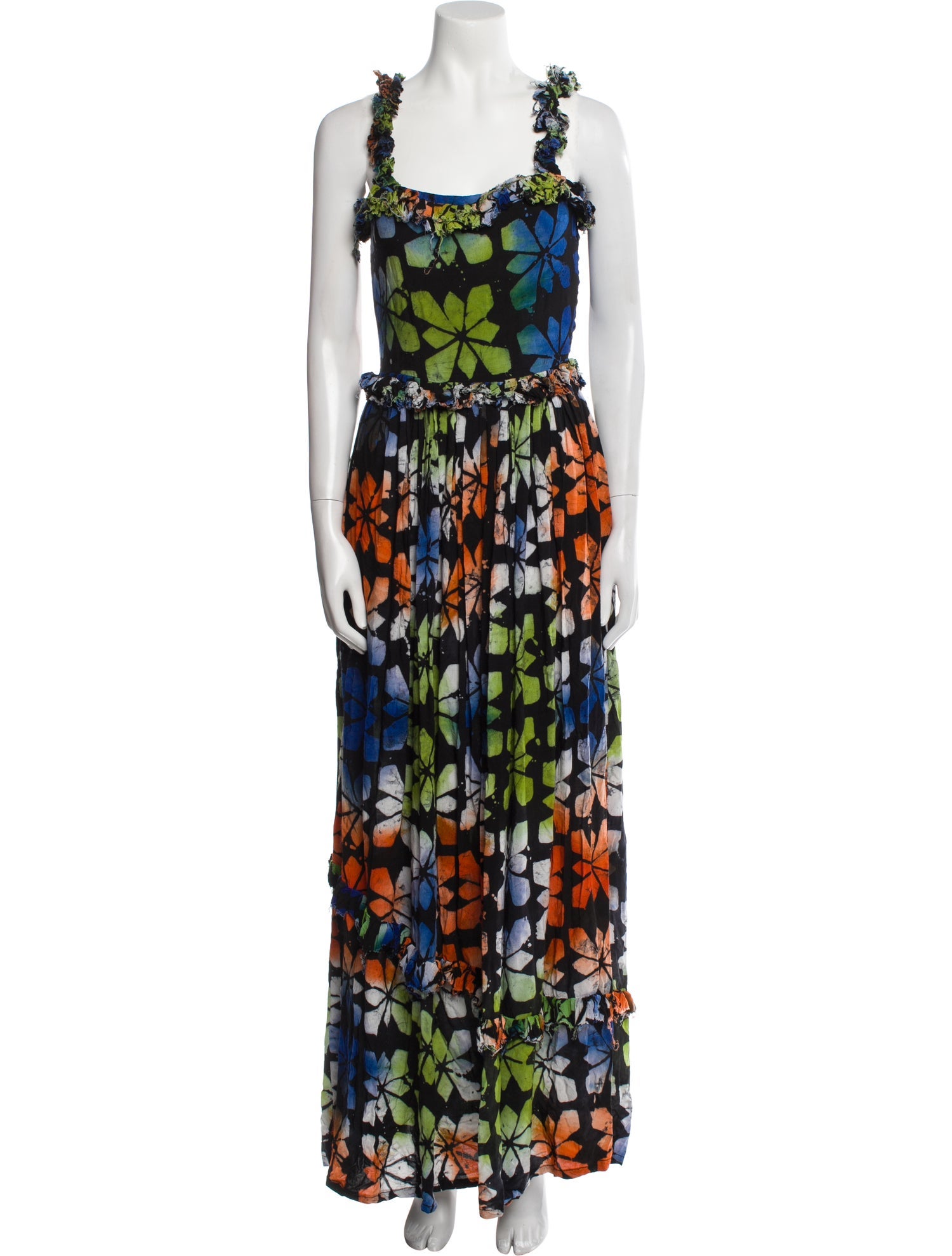 Busayo Floral Print Long Dress