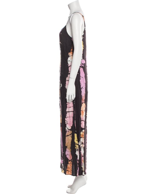 Busayo Floral Print Midi Length Dress