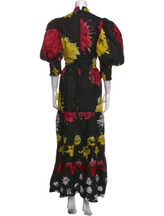 Busayo Floral Print Long Dress