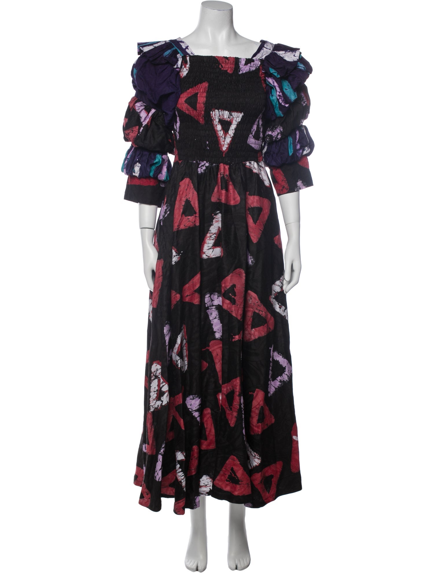 Busayo Printed Long Dress