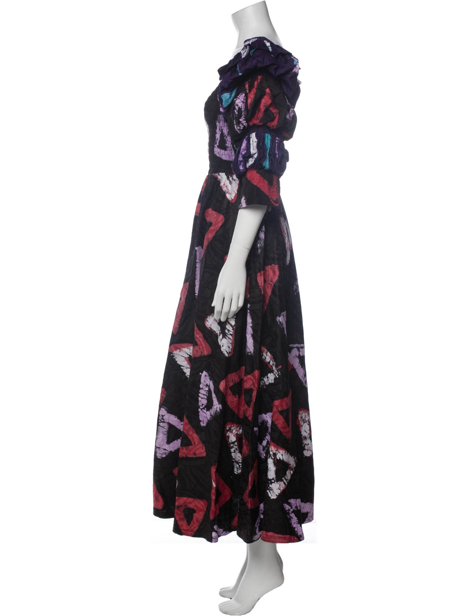 Busayo Printed Long Dress